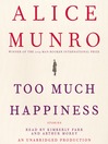 Too Much Happiness: Stories